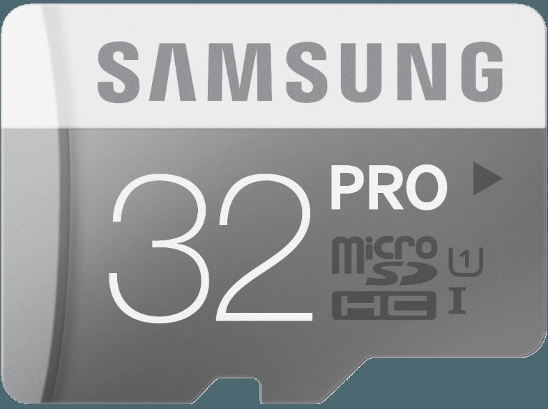 SAMSUNG microSDHC PRO   Adapter MB-MG32DA-EU Micro-SDHC 32 GB