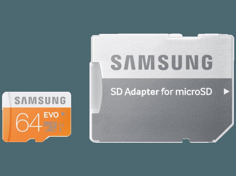 SAMSUNG microSDXC EVO   Adapter MB-MP64DA-EU microSDXC 64 GB