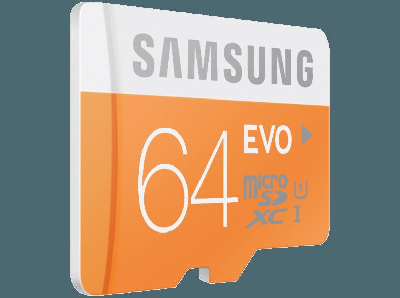 SAMSUNG microSDXC EVO   Adapter MB-MP64DA-EU microSDXC 64 GB