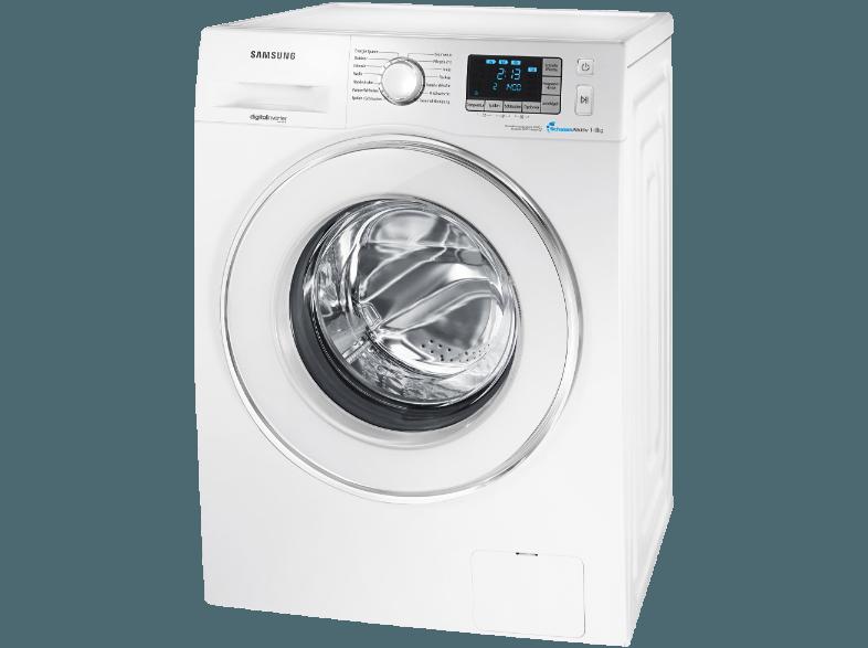 SAMSUNG WF86F5E5P4W/EG Waschmaschine (8 kg, 1400 U/Min, A   )