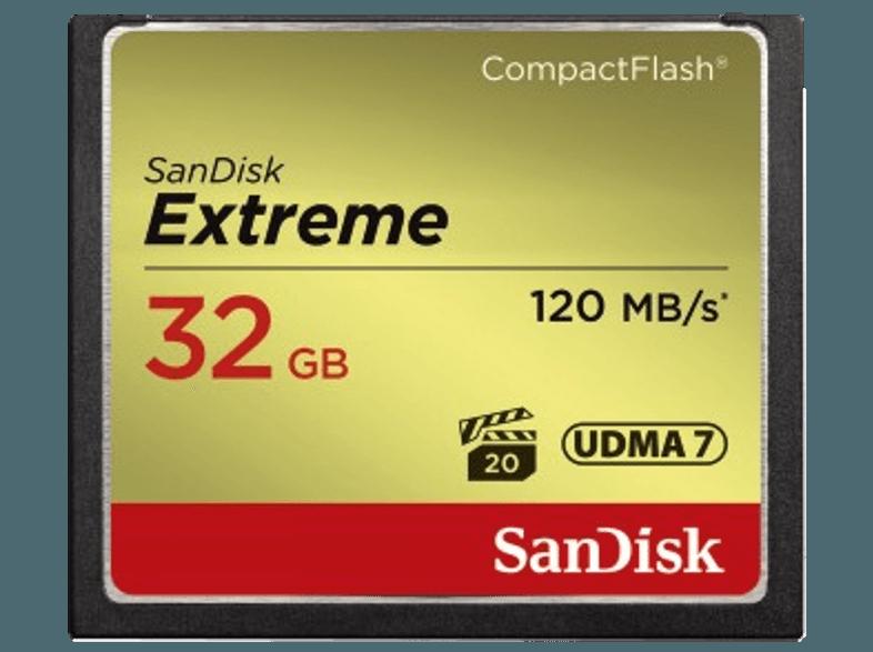 SANDISK 124093 Extreme , 800x, 32 GB