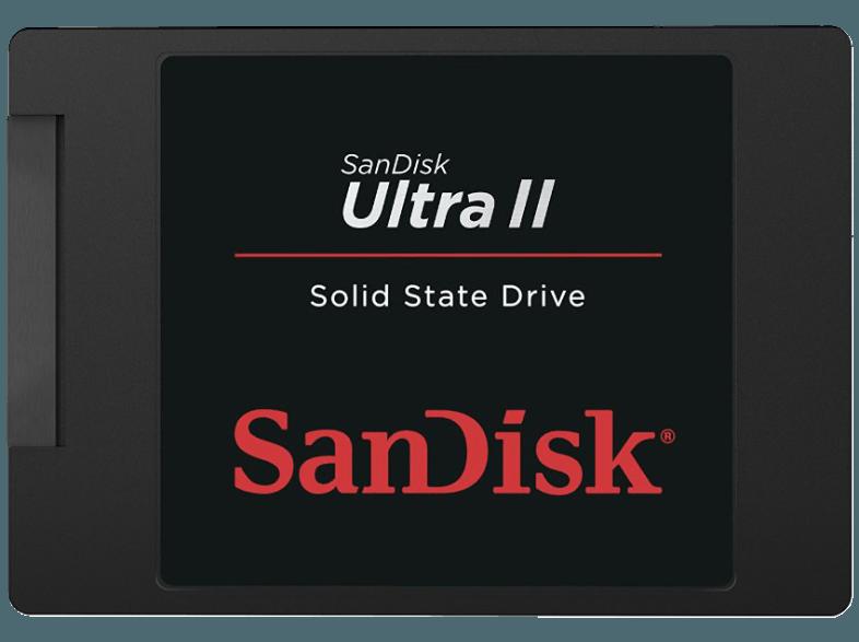 SANDISK SDSSDHII-240G-G25 ULTRA II SSD  240 GB 2.5 Zoll intern