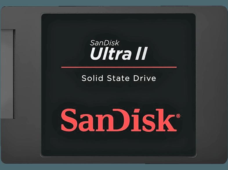 SANDISK SDSSDHII-240G-G25 ULTRA II SSD  240 GB 2.5 Zoll intern, SANDISK, SDSSDHII-240G-G25, ULTRA, II, SSD, 240, GB, 2.5, Zoll, intern