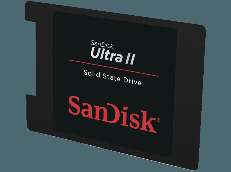 SANDISK SDSSDHII-480G-G25 ULTRA II SSD  480 GB 2.5 Zoll intern