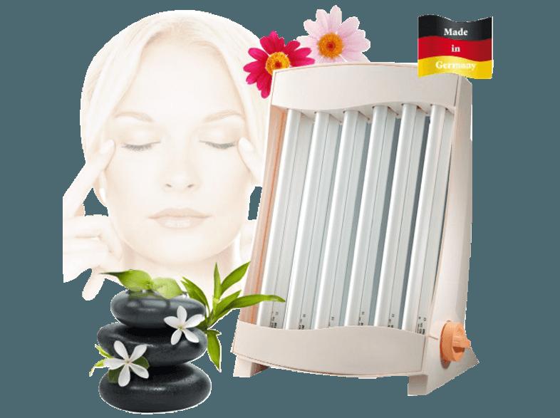 SCHOTT 836 C Wellness-Gesichtssolarium mit 6 UV-A-Spezialröhren 105 Watt