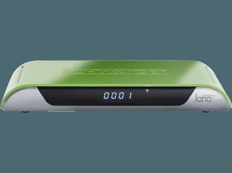 SCHWAIGER DCR606L Kabel-Receiver (Full-HD 1080p, )