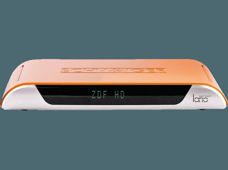 SCHWAIGER DSR 603 L Sat-Anlage (Full-HD 1080p, Twin Tuner)