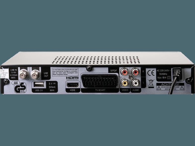 SCHWAIGER DSR 690 HDPL Sat-Anlage (HD  Karte inklusive, DVB-S, Schwarz)