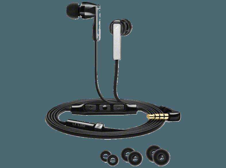 SENNHEISER CX 5.00 I Kopfhörer Schwarz, SENNHEISER, CX, 5.00, I, Kopfhörer, Schwarz