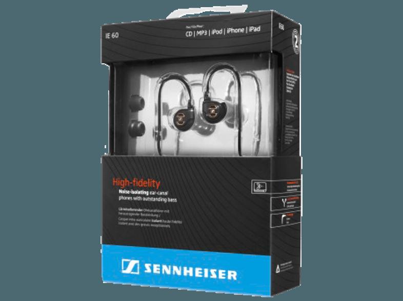 SENNHEISER IE 60 Kopfhörer Schwarz