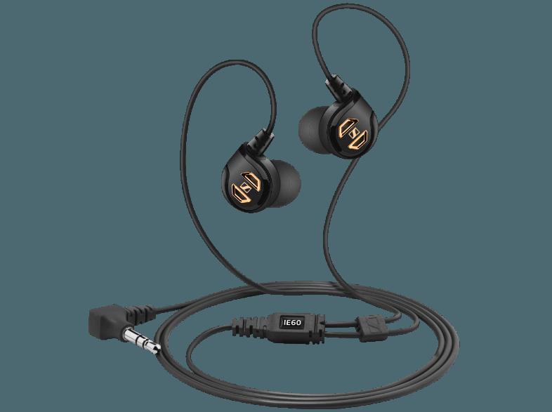 SENNHEISER IE 60 Kopfhörer Schwarz, SENNHEISER, IE, 60, Kopfhörer, Schwarz