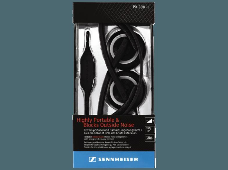 SENNHEISER PX 200-II i Headset Schwarz, SENNHEISER, PX, 200-II, i, Headset, Schwarz