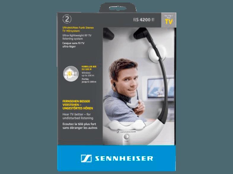 SENNHEISER RS 4200 TV II TV-Kopfhörer Silber, SENNHEISER, RS, 4200, TV, II, TV-Kopfhörer, Silber