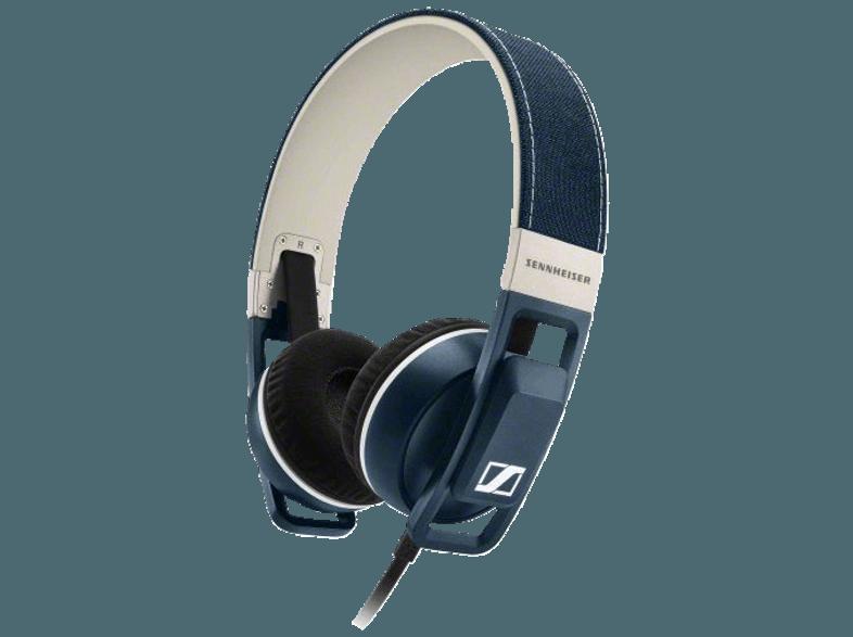 SENNHEISER URBANITE On-Ear Kopfhörer (für iOS) Kopfhörer Denim, SENNHEISER, URBANITE, On-Ear, Kopfhörer, für, iOS, Kopfhörer, Denim