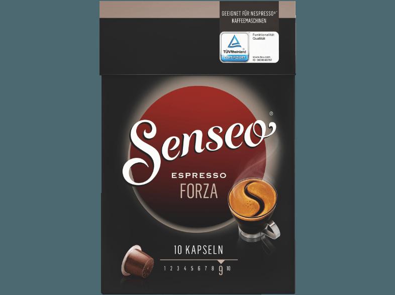 SENSEO 4013891 Espresso Forza 10 Stück Espresso Kapseln Espresso Forza (Nespresso® Kapselmaschinen)