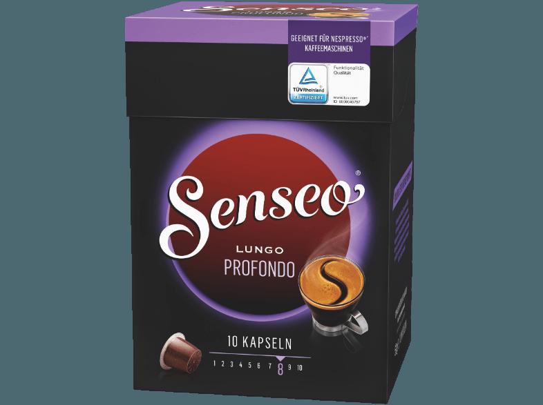 SENSEO 4013893 Lungo Profondo 10 Stück Espresso Kapseln Lungo Profondo (Nespresso® Kapselmaschinen)