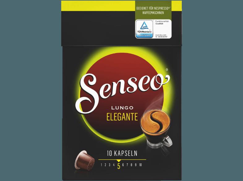 SENSEO 4013894 Lungo Elegante 10 Stück Espresso Kapseln Lungo Elegante (Nespresso® Kapselmaschinen)