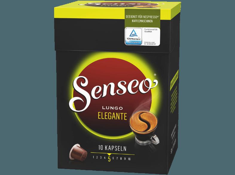 SENSEO 4013894 Lungo Elegante 10 Stück Espresso Kapseln Lungo Elegante (Nespresso® Kapselmaschinen)