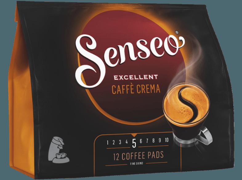 SENSEO 4031001 Caffe Crema Excellente 12 Stück Kaffeepads SENSEO® Caffè Crema Excellente (Senseo)