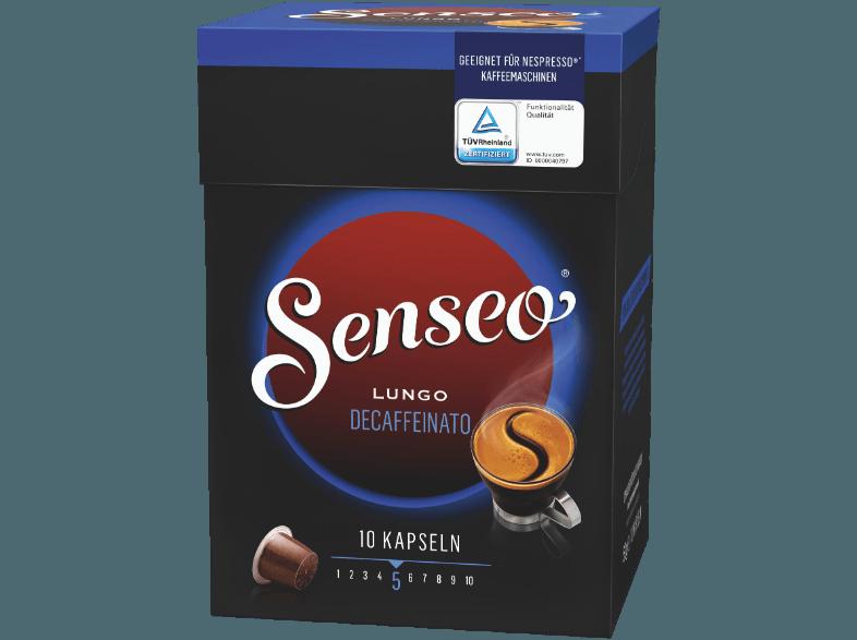 SENSEO 4045175 Lungo Decaffeinato 10 Stück Espresso Kapseln Lungo Decaffeinato (Nespresso® Kapselmaschinen)