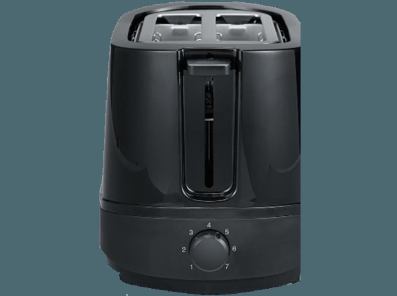 SEVERIN AT 2291 Toaster Schwarz (800 Watt, Schlitze: 2)