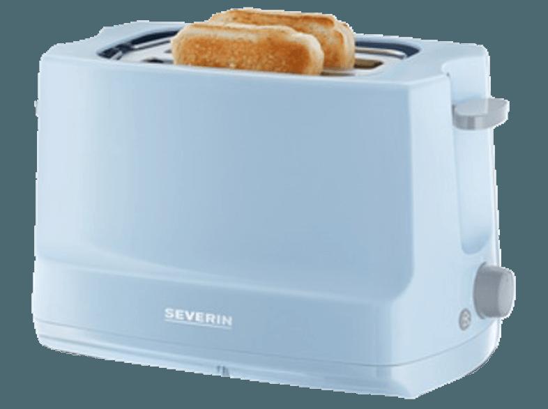 SEVERIN AT 9723 Toaster Hellblau/Grau (, Schlitze: 2)