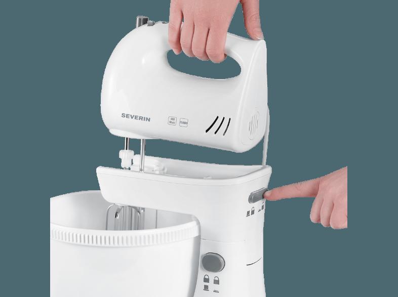 SEVERIN HM 3810 Handmixer-Set 300 Watt Weiß