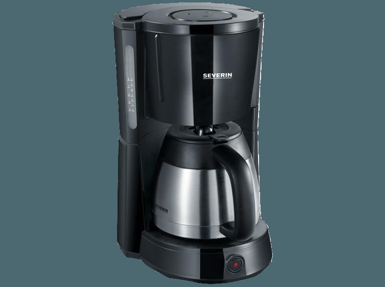 SEVERIN KA 4131 Kaffeemaschine Schwarz/Edelstahl (Edelstahl-Thermokanne), SEVERIN, KA, 4131, Kaffeemaschine, Schwarz/Edelstahl, Edelstahl-Thermokanne,