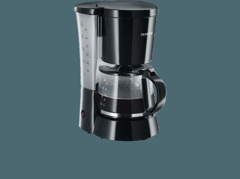 SEVERIN KA 4479 Kaffeemaschine Schwarz (Glaskanne), SEVERIN, KA, 4479, Kaffeemaschine, Schwarz, Glaskanne,