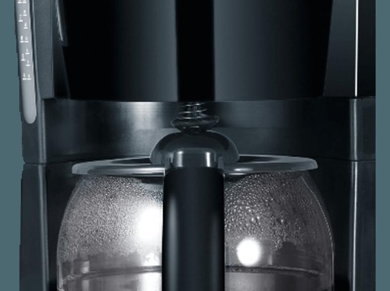 SEVERIN KA 4491 Kaffeemaschine Schwarz (Glaskanne mit Frischwasserskala)