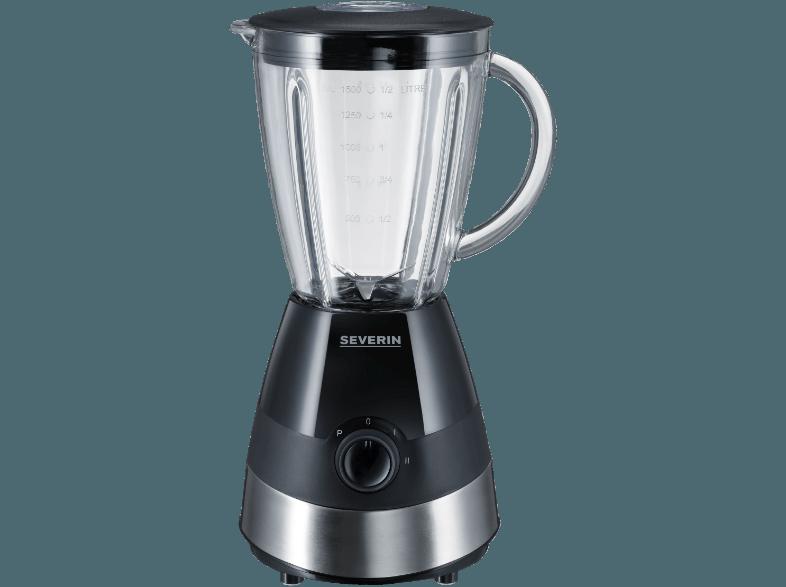 SEVERIN SM 3718 Standmixer Edelstahl (550 Watt, 1.5 Liter)