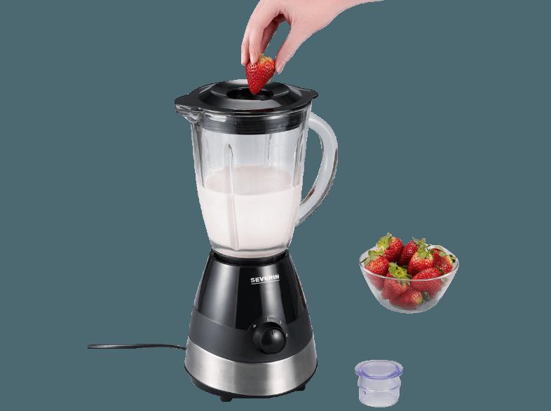 SEVERIN SM 3718 Standmixer Edelstahl (550 Watt, 1.5 Liter)