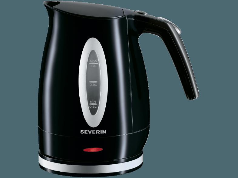 SEVERIN WK 3374 Wasserkocher Schwarz (1000 Watt, 1.0 Liter), SEVERIN, WK, 3374, Wasserkocher, Schwarz, 1000, Watt, 1.0, Liter,