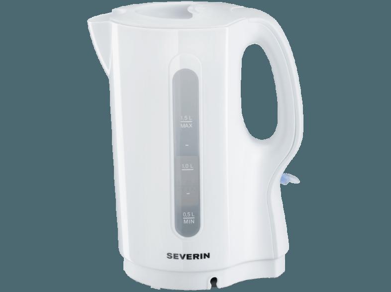SEVERIN WK 3388 Wasserkocher Weiß (2200 Watt, 1.5 Liter)