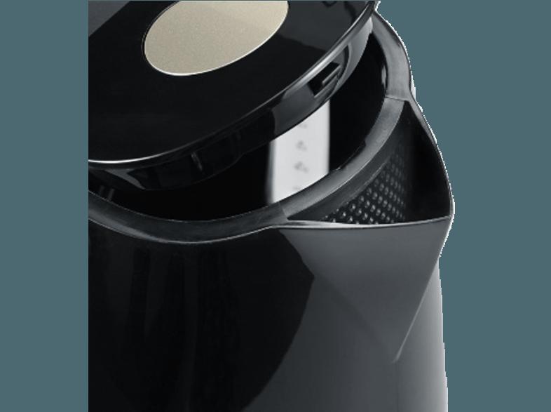 SEVERIN WK 3390 Wasserkocher Schwarz/Titan/Metallic (2200 Watt, 1.5 Liter), SEVERIN, WK, 3390, Wasserkocher, Schwarz/Titan/Metallic, 2200, Watt, 1.5, Liter,