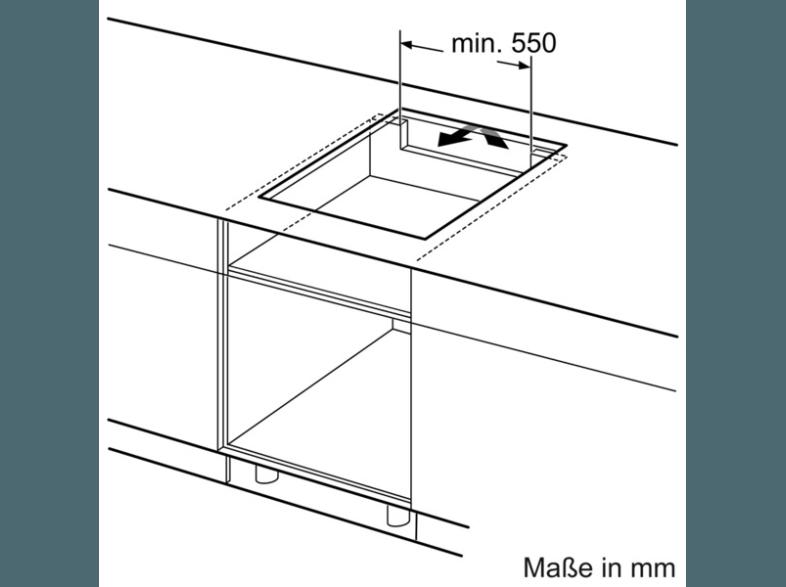 SIEMENS EH875SC11E Induktions-Kochfelder (812 mm breit, 4 Kochfelder)