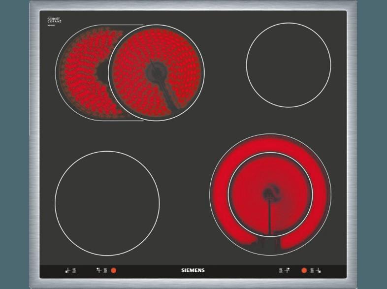 SIEMENS EQ241EK01 Einbauherdset (Elektro-Kochfeld, A, 67 Liter/Jahr)