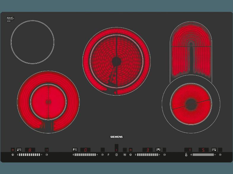 SIEMENS ET801SC11 Elektro-Kochfeld (792 mm breit, 4 Kochfelder)
