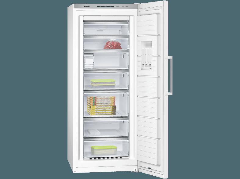 SIEMENS GS54NAW41 Gefrierschrank (187 kWh/Jahr, A   , 1760 mm hoch), SIEMENS, GS54NAW41, Gefrierschrank, 187, kWh/Jahr, A, , 1760, mm, hoch,