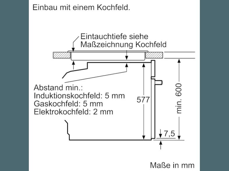 SIEMENS HB674GBW1 Backofen (Einbaugerät, A , 71 Liter, 595 mm breit), SIEMENS, HB674GBW1, Backofen, Einbaugerät, A, 71, Liter, 595, mm, breit,