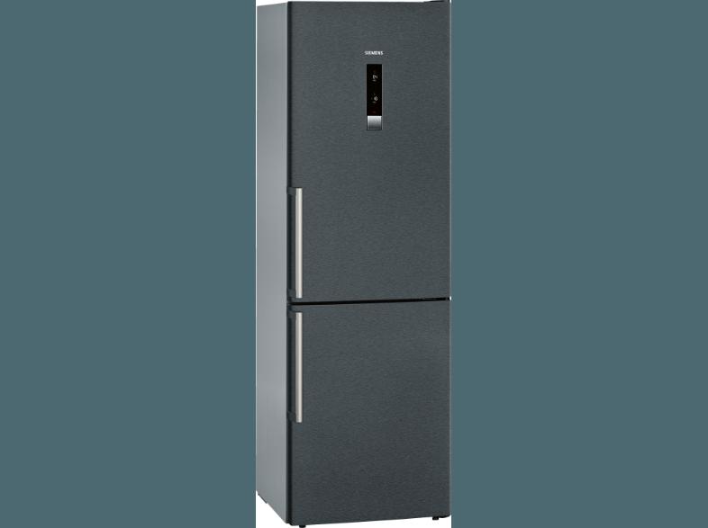 SIEMENS KG36NXX40 Kühlgefrierkombination (172 kWh/Jahr, A   , 1860 mm hoch, Chrom)
