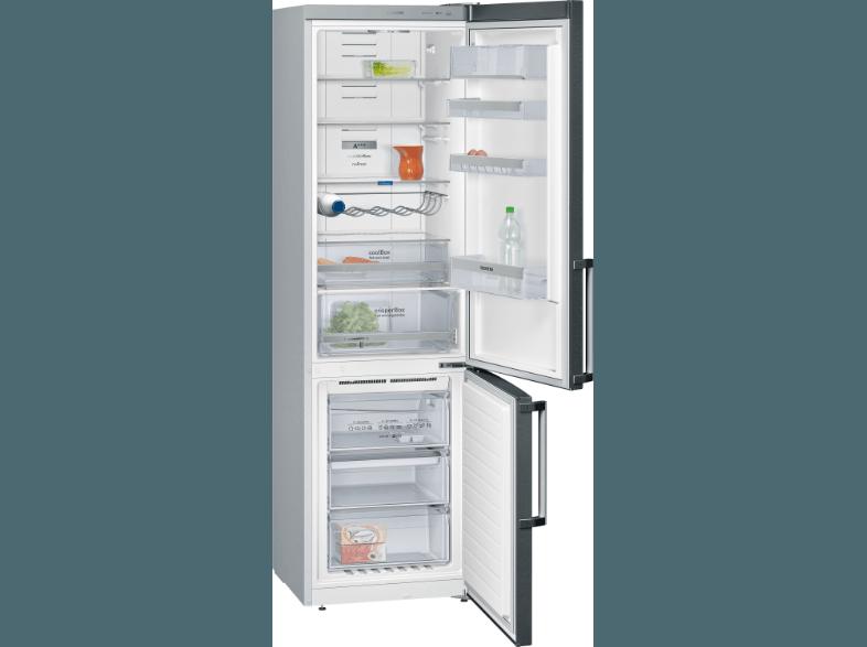 SIEMENS KG39NXX40 Kühlgefrierkombination (179 kWh/Jahr, A   , 2010 mm hoch, Chrom)