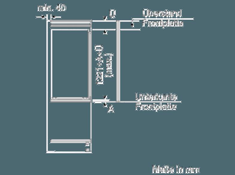 SIEMENS KI42LAD30 Kühlschrank (180 kWh/Jahr, A  , 1221 mm hoch, Weiß)