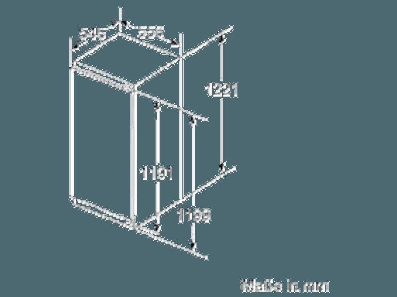 SIEMENS KI42LAD30 Kühlschrank (180 kWh/Jahr, A  , 1221 mm hoch, Weiß)