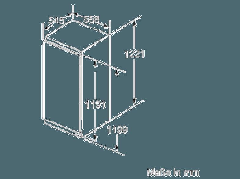 SIEMENS KI42LAD40 Kühlschrank (114 kWh/Jahr, A   , 1221 mm hoch, Weiß), SIEMENS, KI42LAD40, Kühlschrank, 114, kWh/Jahr, A, , 1221, mm, hoch, Weiß,