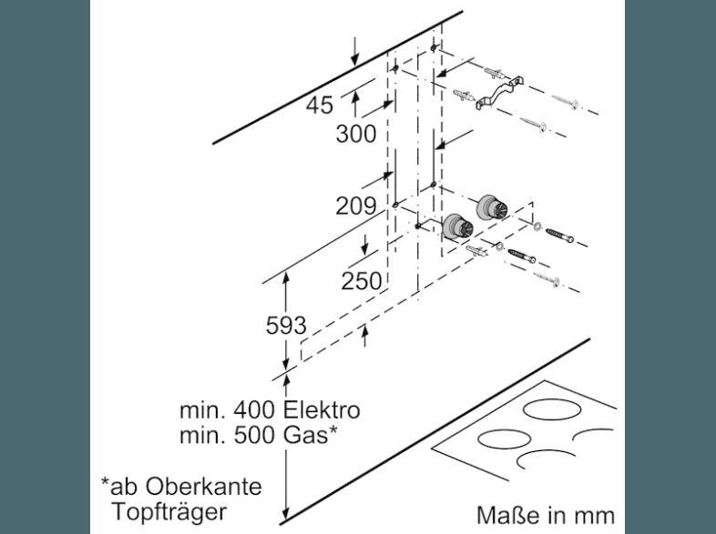 SIEMENS LC91KB572 Dunstabzugshaube (426 mm tief)