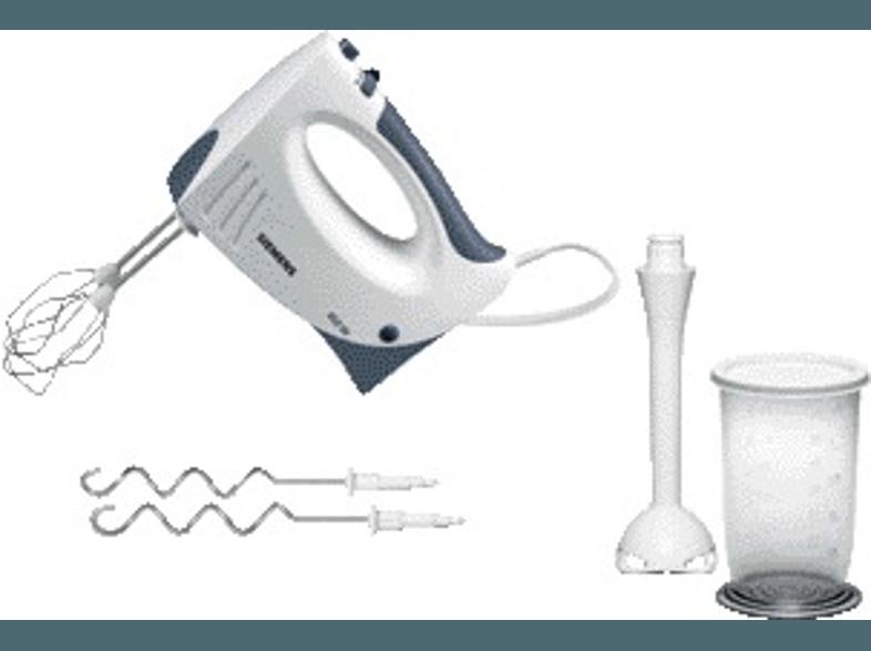 SIEMENS MQ 95540 N Handmixer 450 Watt Weiß/Blau, SIEMENS, MQ, 95540, N, Handmixer, 450, Watt, Weiß/Blau