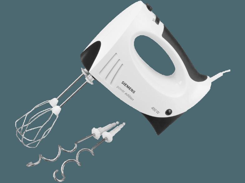 SIEMENS MQ 955PE Handmixer 450 Watt Weiß/Anthrazit