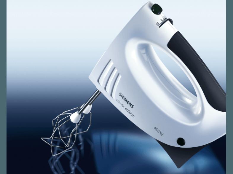 SIEMENS MQ 955PE Handmixer 450 Watt Weiß/Anthrazit