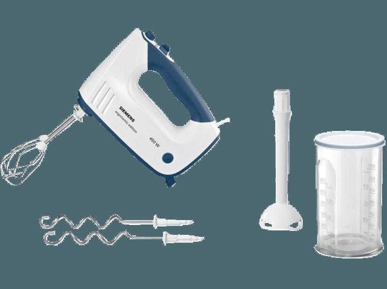 SIEMENS MQ 96440 Handmixer 450 Watt Weiß/Blau